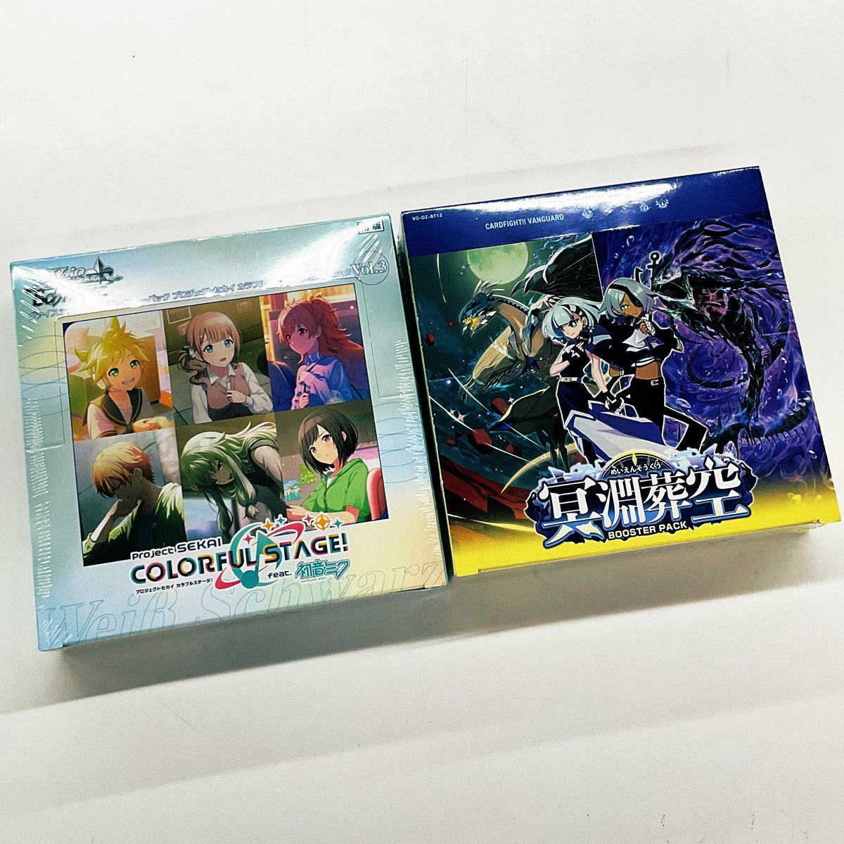 本日発売！！ #ヴァイスシュヴァルツ Lプロジェクトセカイ カラフル