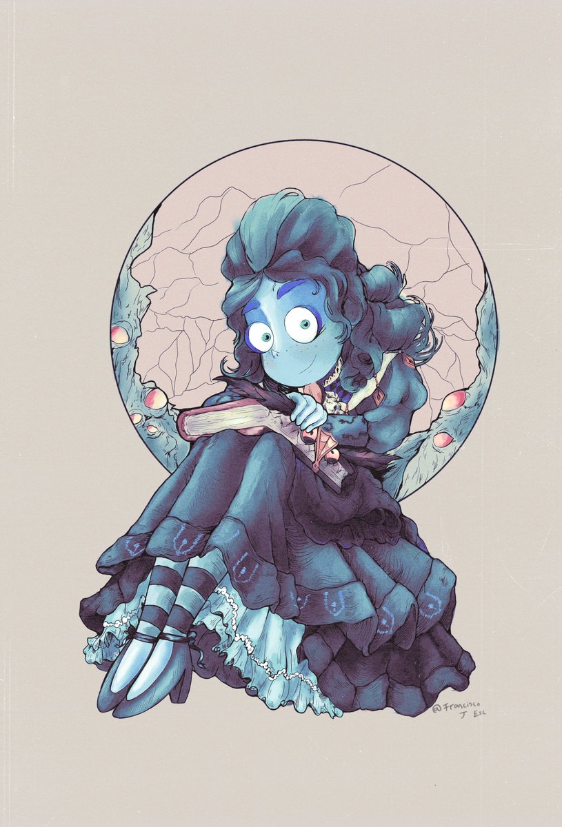 Simplemente no podía hacer solo a Frankelda sin también hacer a su gran amor
#Frankelda #cinemafantasma #soyfrankelda #phonewallpaper