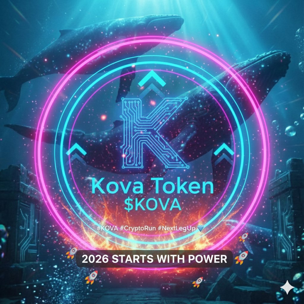 KovaToken's tweet image. KOVA 🔥 As we head into the New Year, $KOVA charts are EXPLODING. Momentum is building, volume is rising, and the next leg up looks inevitable. Don’t blink — 2026 starts with power. 🚀📊 #KOVA #CryptoRun