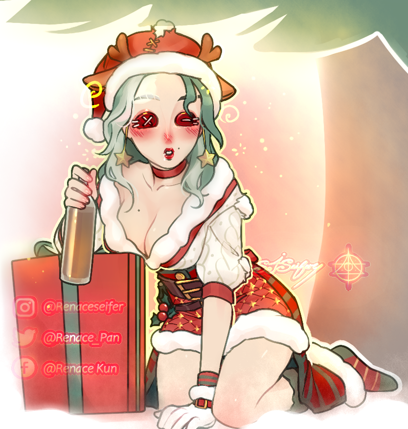 FELIZ NAVIDAD #MerryChristmas 
Demi regalo AAAAaaAAaaAaaaaaaaaaaaaaaa
a mimir
#DemiBourbon #idenityv #identityVイラスト #调酒师 #IdentityVfanart #IdentityV自己紹介カード #barmaid #第五人格冬物語