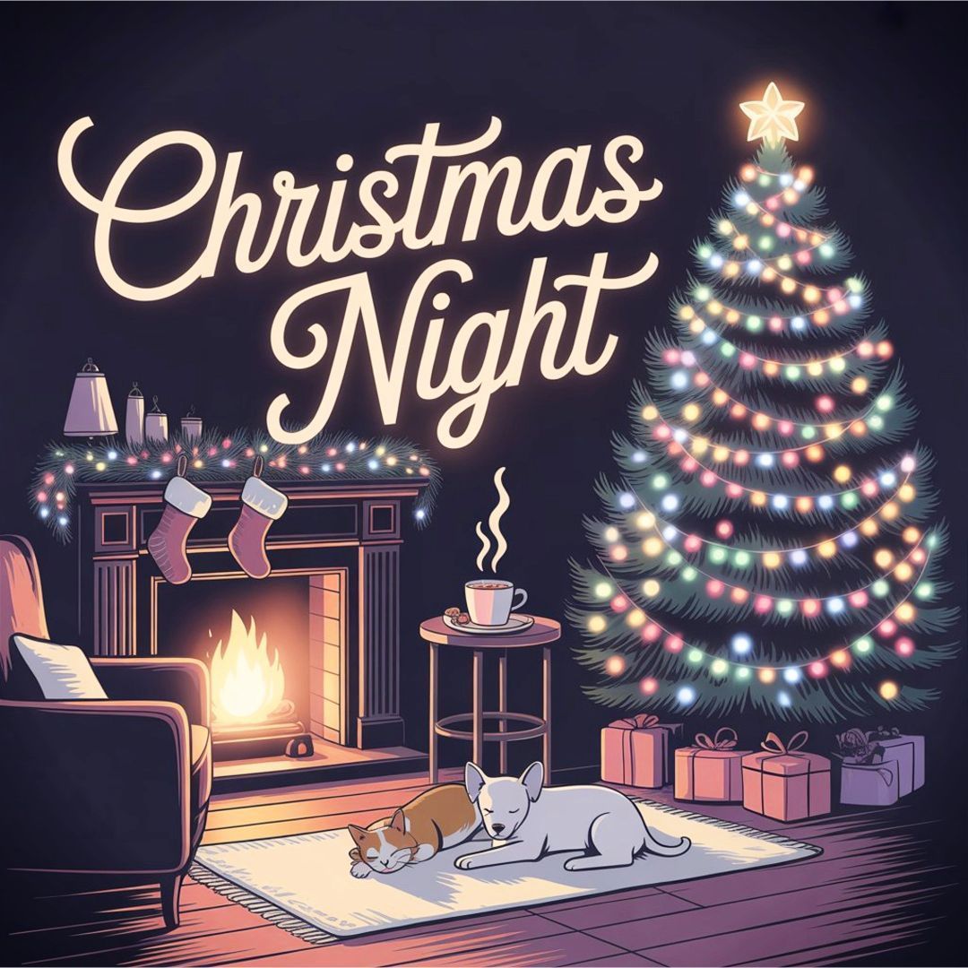 Ending Christmas the best way — cozy, calm, and full of gratitude. ✨🎄 #ChristmasNight #CozyChristmas #HolidayMagic