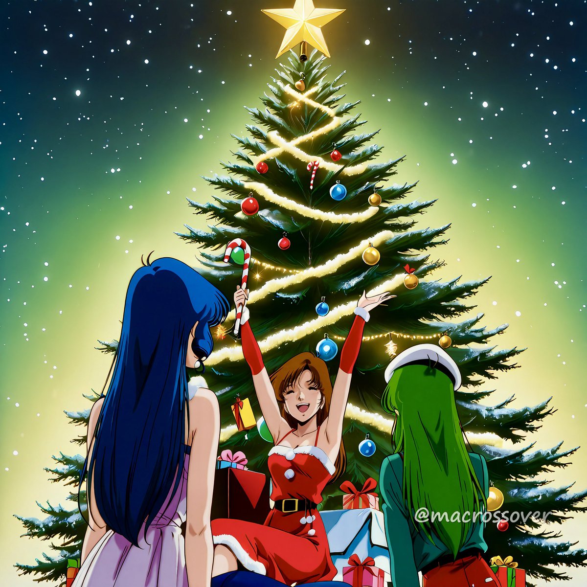 macrossover7's tweet photo. Happy Boxing Day 🎁
#macross #robotech #anime #christmas https://t.co/Nxk0JEaRFc
