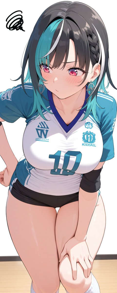 nanowombat02's tweet photo. 後ろからの視線が気になる輪堂千速
SFWイラスト https://t.co/mN3RprhVkx