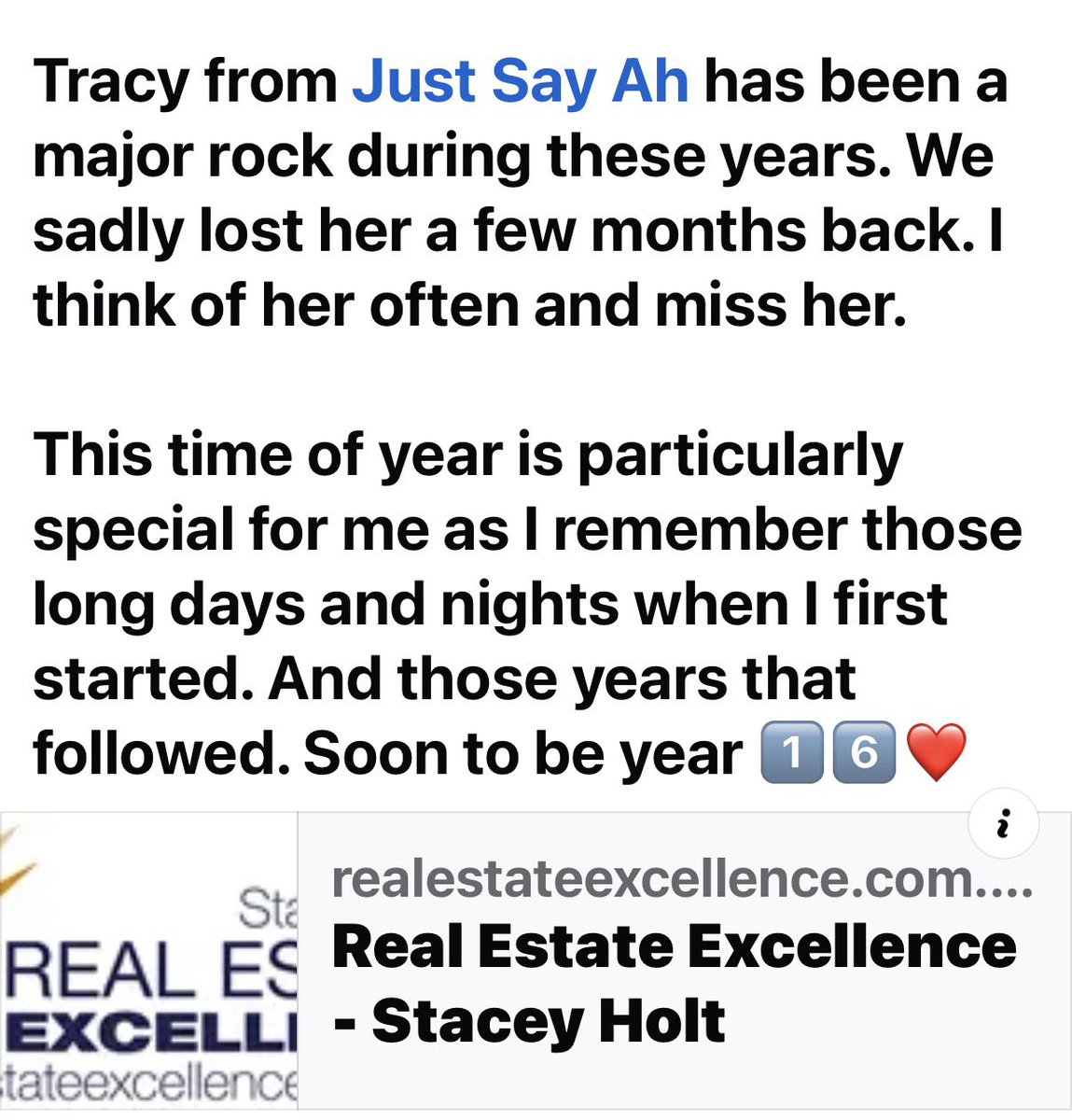 Stacey Holt tweet media
