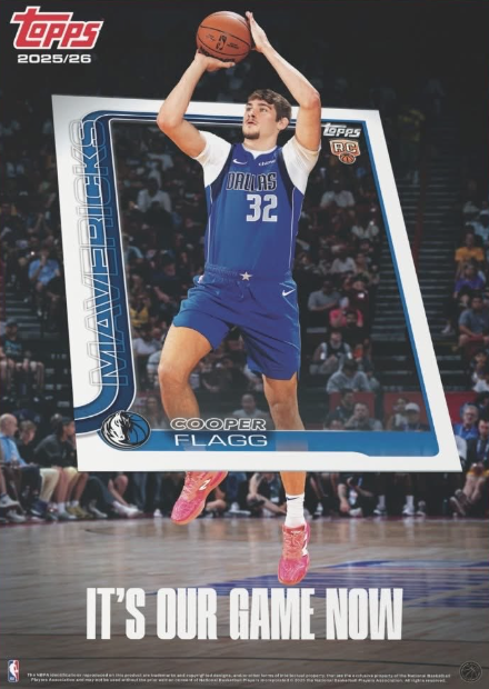 CobiesCards's tweet photo. Merry Christmas!
Follow, RT ♥️&amp; reply for a chance at this COOPER FLAGG 2025-26 Topps Basketball Exclusive Launch Poster.
Topps sent me a bunch of posters (&amp; launch kit) but never offered me any actual NBA cards. So you can have the poster for a follow! 
Winner picked tonight. https://t.co/8373V4UcLj