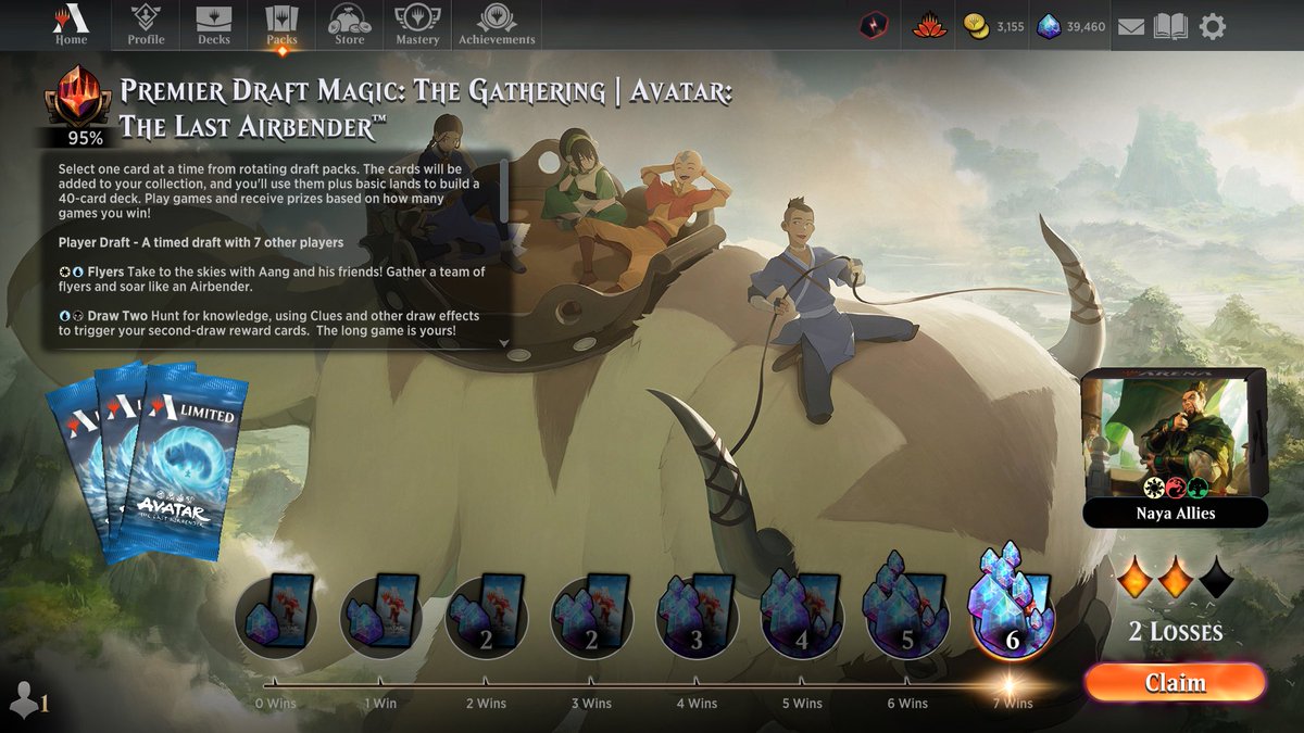 ThePastaPirate's tweet image. ⚔️🏆Naya Allies🏆⚔️

1) 1x Toph made the red splash

2) 2x Rallier's card draw dominated stalled boards

3) 3x General buffed life total while adding to board

4) Ran 10 plains for Gather, mana was typically smooth

Draft: 17lands.com/draft/6fc30b9e…

Games: 17lands.com/details/6fc30b…