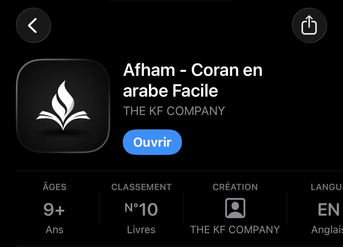 El hamdulillah afham dans le top 10 livre !

Jvous met les liens ceux qui l’on pas encore 

iOS: apps.apple.com/fr/app/afham-c…  

Android: play.google.com/store/apps/det…