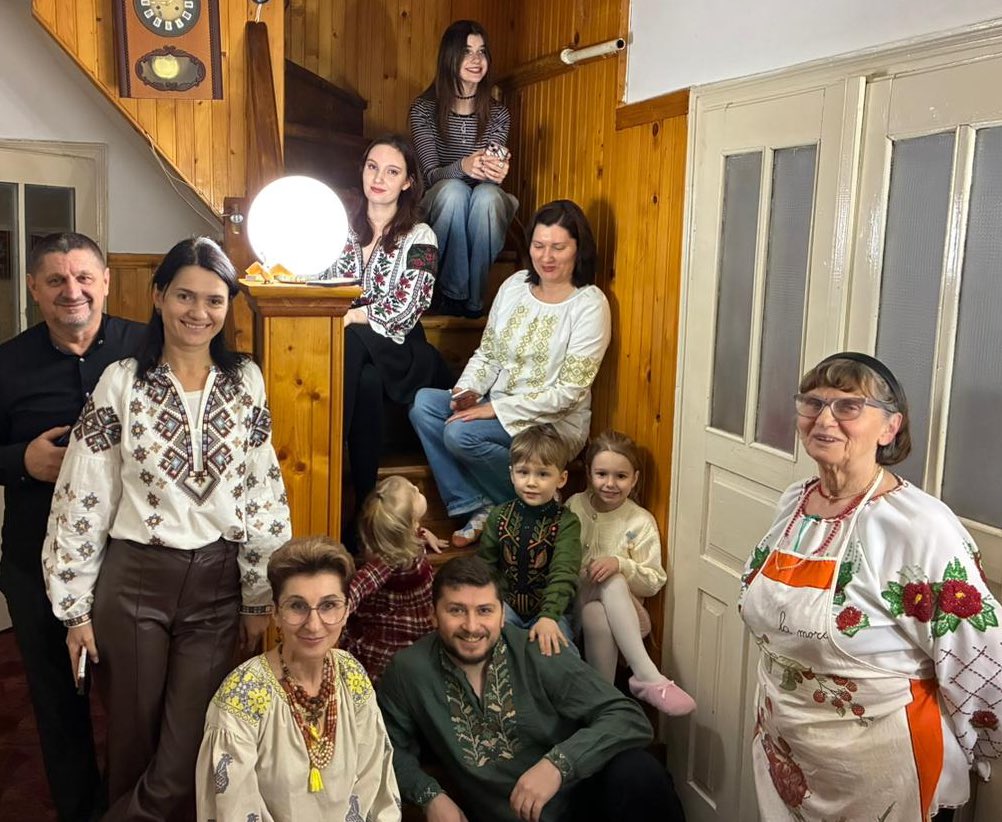 rynkrynk's tweet image. Merry Christmas from our family to yours. It’s been a challenging and difficult year, and a holiday season plagued by blackouts and missile attacks, but we’re thankful for our defenders and everyone who has Ukraine in their hearts.