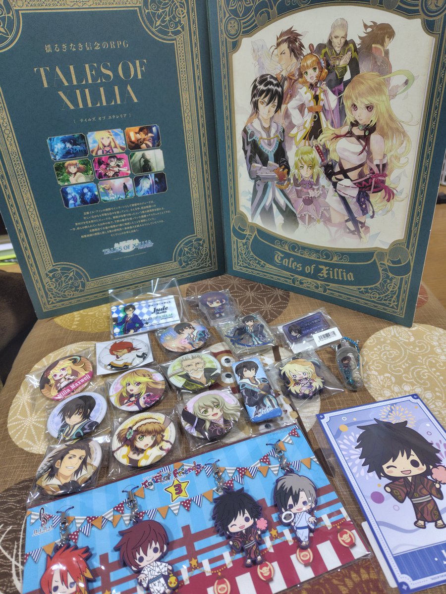 クリスマスプレゼント〜♫ テイルズのグッズいっぱい買ったよ✨️ 今年