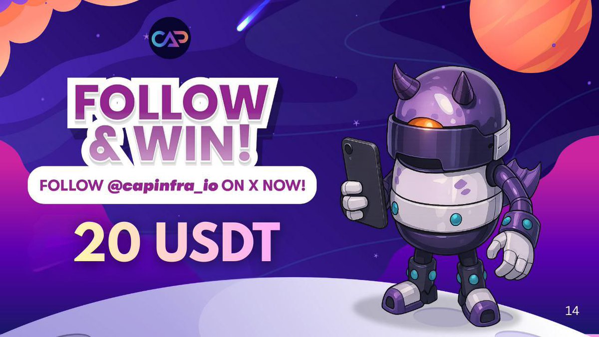 oxReu's tweet image. I'll send 20 USDT to one of my follower, all you have to do; 

-RP and follow x.com/capinfra_io 💜