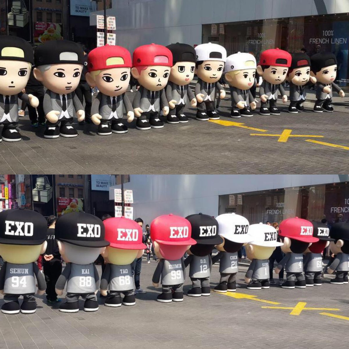 Sakyung_'s tweet image. Exo in 2015 and 2025 promotion 
always uniqe 🔥😭
#엑소