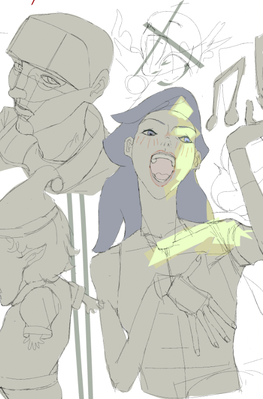 Jersey_Turkeyy's tweet image. doodles from stream merry Christmas🎄