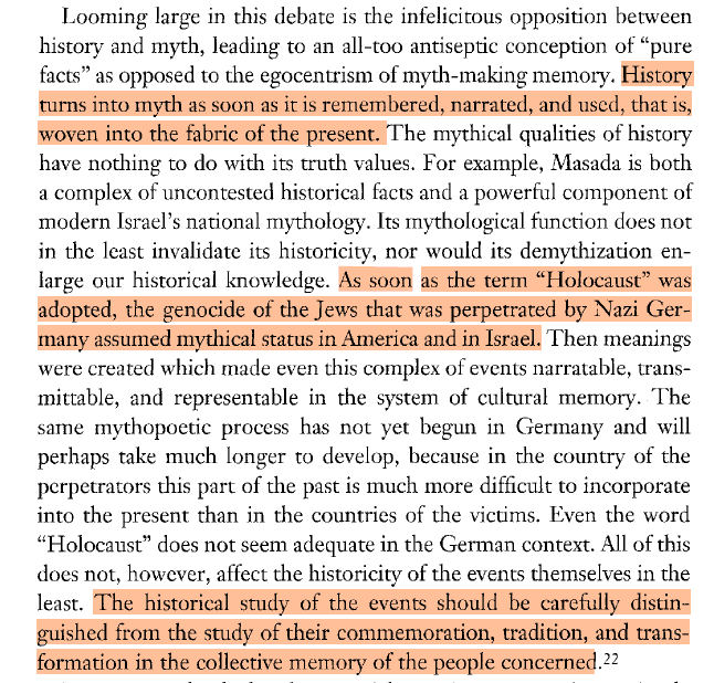 Indian_Anthro's tweet photo. History turns into myth as soon as it is remembered. The study of actual historical facts is quite different from the study of how the historical facts are remembered. https://t.co/9bD4nc6be0
