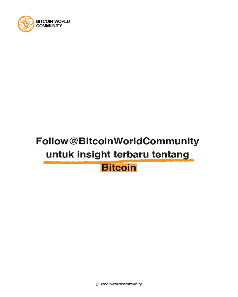 Bitcoinworldcom's tweet photo. Siapa yang relate? 🙋‍♂️

#BitcoinWorldCommunity #Bitcoin #CryptoIndonesia #BuyTheDip https://t.co/TIEN2A0dUz