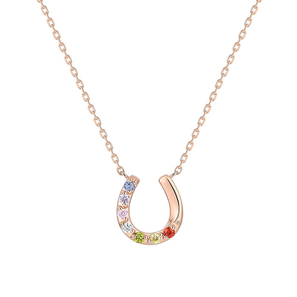 カナル 4℃の幸運ジュエリー、9頭の馬が駆ける“うまくいく”リング＆虹色