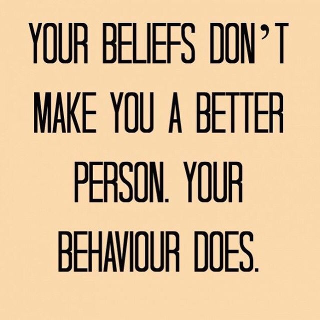 Your actions carry more weightage than your statements.
Act wisely!