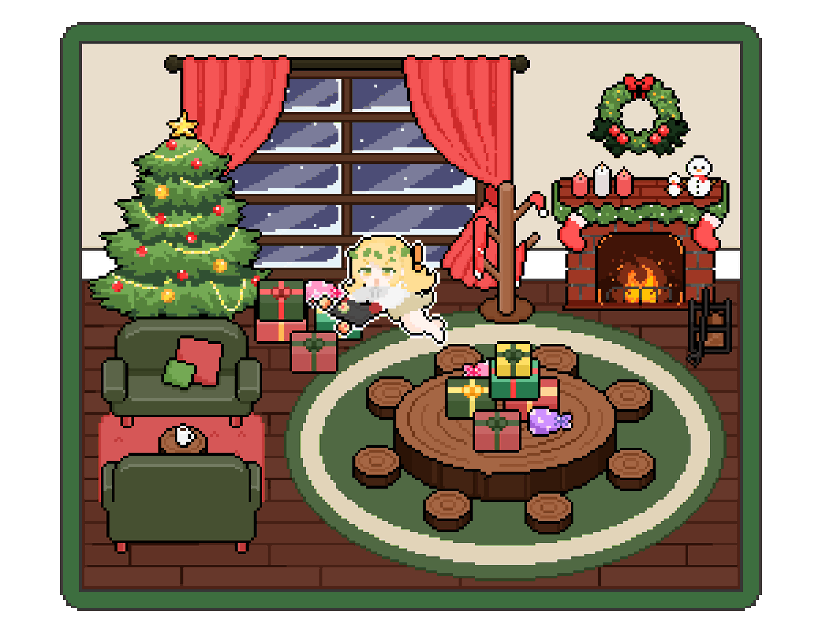 hemera_u's tweet photo. 하루 늦은 메리 크리스마스🎅🎄 https://t.co/keZdKFw57N