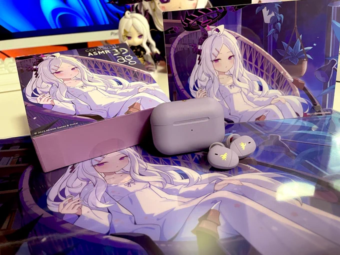 ヒナASMRイヤホン届いた! イコモチ先生のヒナ最高すぎる