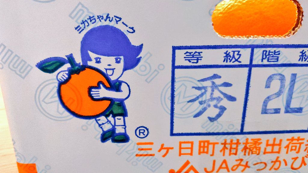 大好きな三ヶ日みかん頂いた！わーい！ミカちゃん久しぶり🍊🤗💕