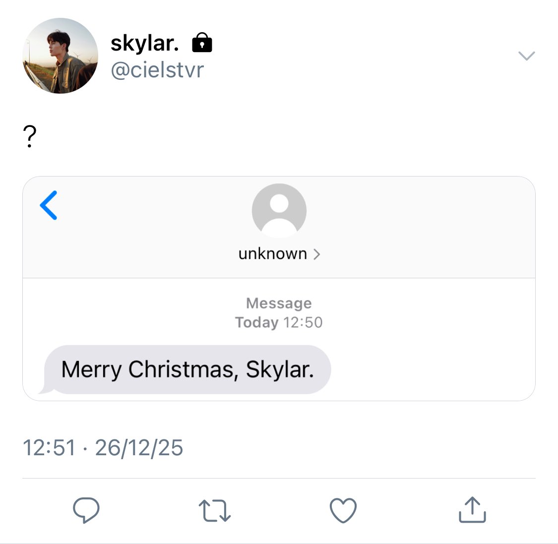 cielppw's tweet image. #pondphuwin few tweets au, Merry Christmas, I miss you. 📮