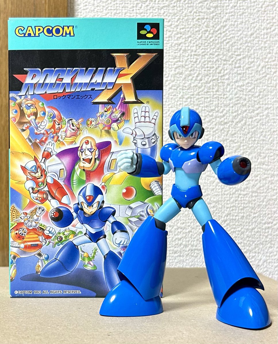 今月でロックマンXの32周年ということで放置していたMDLXのフィギュア