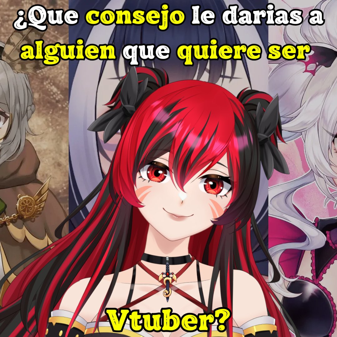 ZockevVT's tweet image. Ustedes que consejo le darían a alguien que quiere empezar a ser Vtuber?  🤔