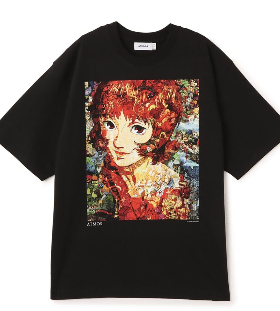 今敏の名作アニメ映画『パプリカ』Tシャツがアトモスに、鮮烈なカラー