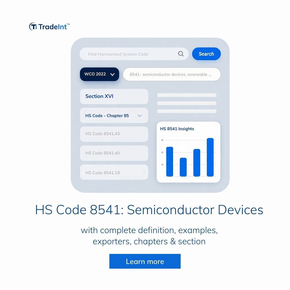 HS Code 8541 covers key semiconductor components Read more for the full ...