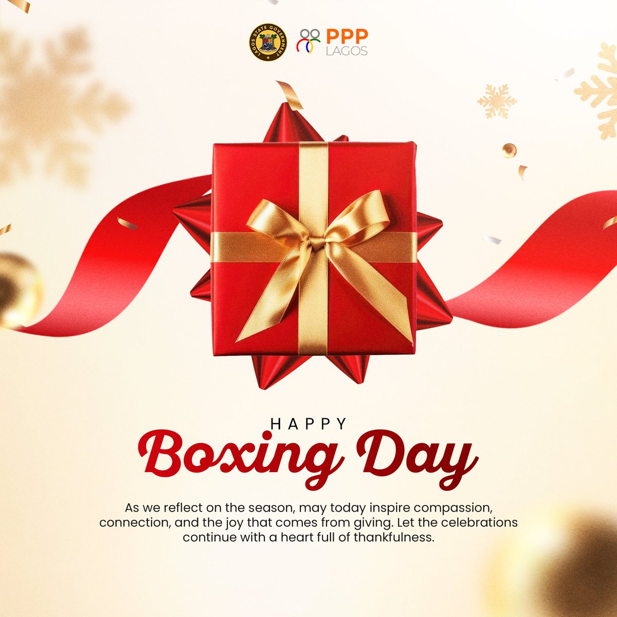 On this joyous occasion, the Office of Public-Private Partnerships reminds us that it is a day to share, to give, and to cherish the comfort of being together.

Happy Boxing Day!