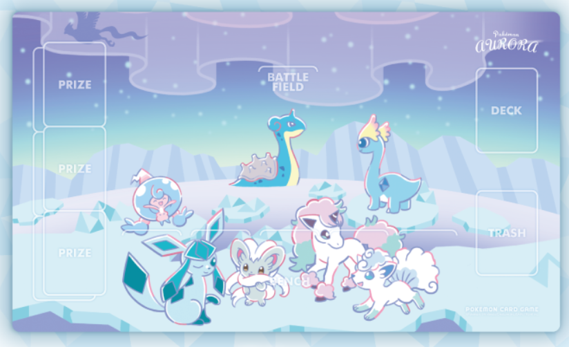 韓国で新作サプライ「AURORA」シリーズ登場 ✓プレイマット ✓デッキ