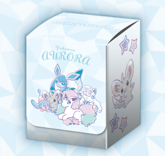 最終値下げ！　ポケモンカード　韓国限定　プレイマット　「aurora」 韓国で新作サプライ「AURORA」シリーズ登場 ✓プレイマット ✓デッキ