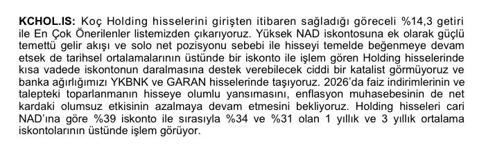 yunuss_dogan's tweet photo. Tarihsel NAD iskontosu son 3 yılın üzerine çıkarak %39 a ulaşmış ve yılı kapatıyoruz nerdeyse 2025 boyunca %1-2 primli yani yılı açtığı gibi kapatacak sanırım, özetle en değerli şirketimizden biri %1 kazandırdı kazandırmadı, üzücü.. #KCHOL #ISYATIRIM https://t.co/d5wjxyrg6f