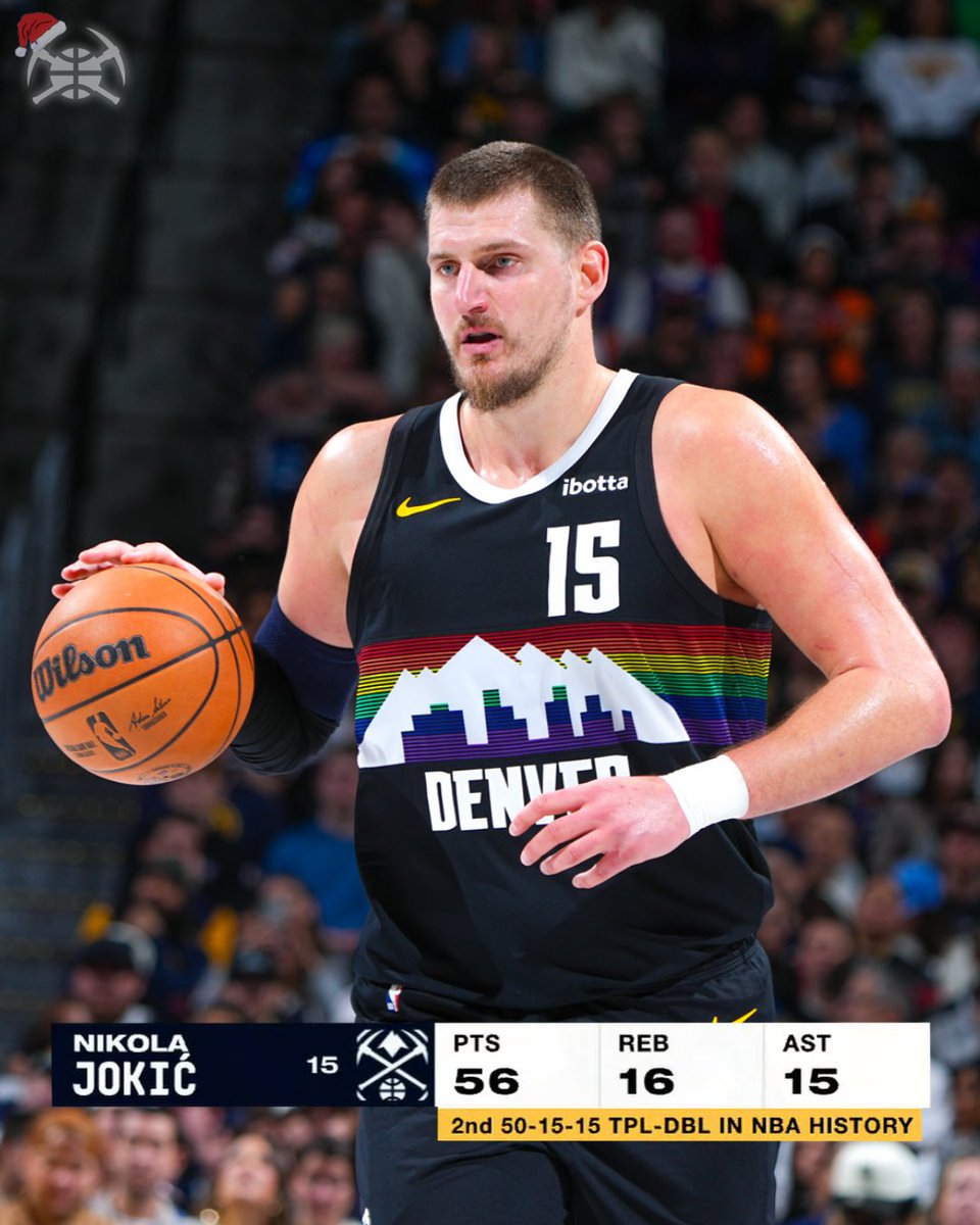 nuggets's tweet image. READ IT AGAIN: SECOND. EVER.