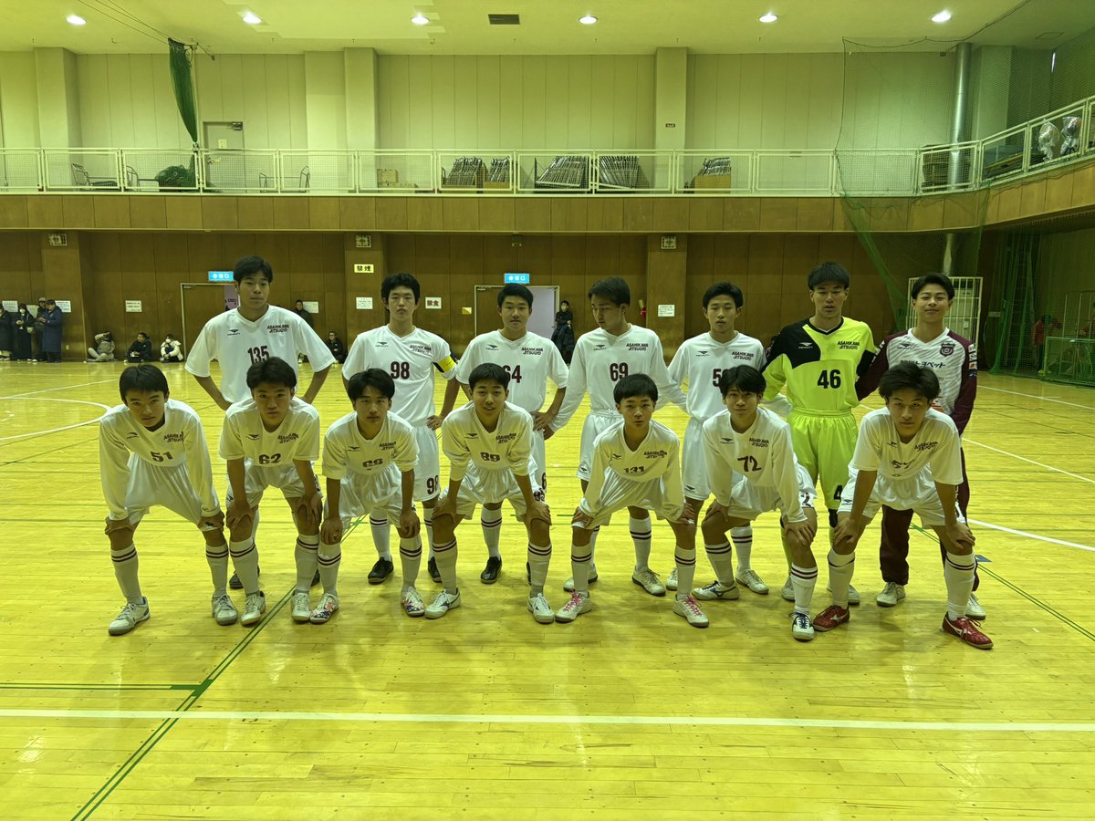⚽️ フットサル旭川地区予選⚽️ 🗓12/26（金） 🆚VITA Bvs旭川商業