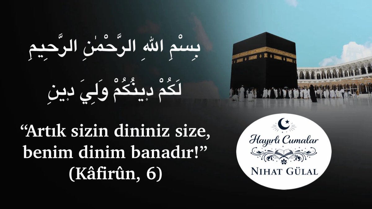 Rabbimizden niyazımız; bizleri dosdoğru yol üzere sabit kılması, imanımızı kuvvetlendirmesi ve başkalarına saygılı olurken kendi inancımızdan sapmamayı bizlere nasip etmesidir. Âmin. #HayırlıCumalar 🇹🇷🌹🤲