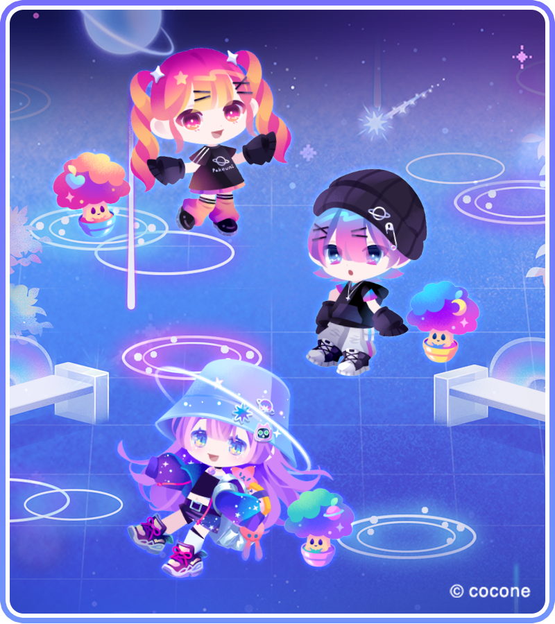 ▂﹍▂﹍▂﹍▂﹍▂﹍▂

　#ポケユニ 新登場
　 🌳水やり広場☔️
▂﹍▂﹍▂﹍▂﹍▂﹍▂

「水やり広場」は、
自分の木に水やりができる広場です☔️
ここで水やりすることで
自分一人でも木を育てることができます🌳

自分やフレンドの木が育つと、
木の実を収穫できるようになります🍎