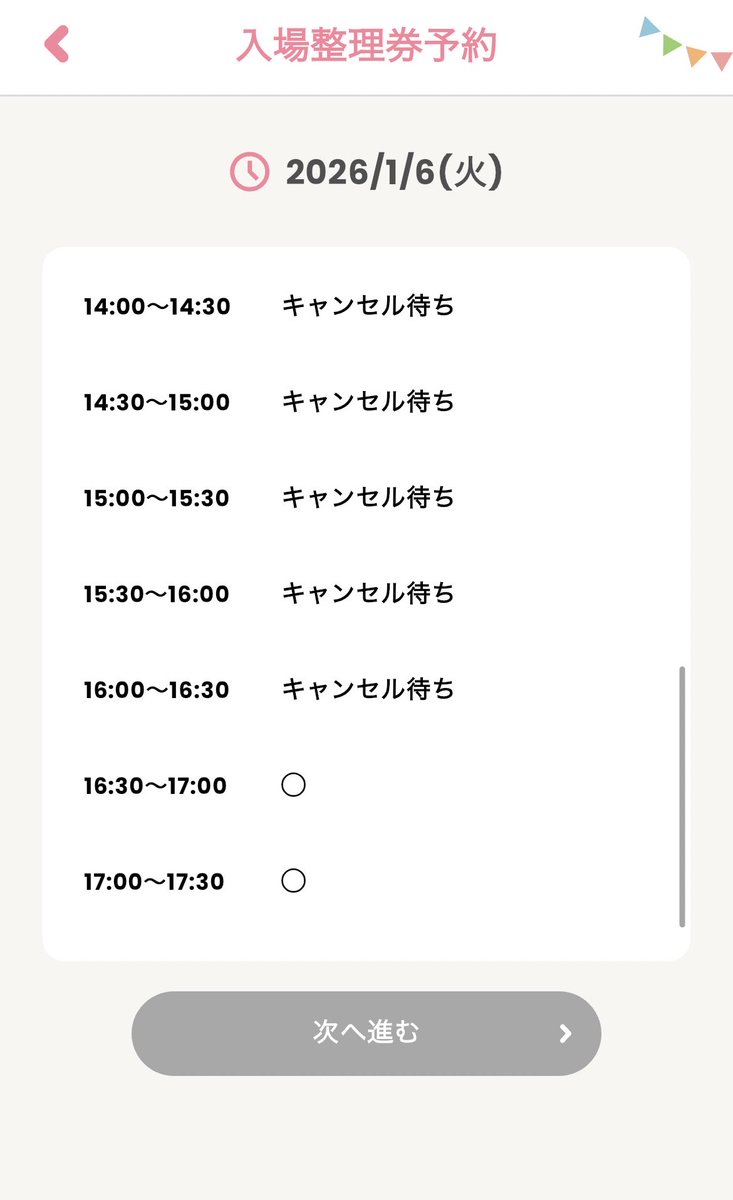 *.:。❁（グッズ整理中） 名古屋だけど、初めてグッズの整理券の○見たわʕʘ‿ʘʔ💦💦 空きがあれば