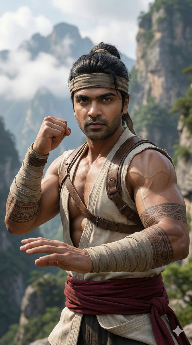 PixNovAI's tweet photo. Game concept art in our movie actors #d and #str  #Dhanush #simbu #game #NanoBananaPro #googlegemini #TamilCinema @dhanushfans24x7 @STRFans https://t.co/YaIGBxnFqf