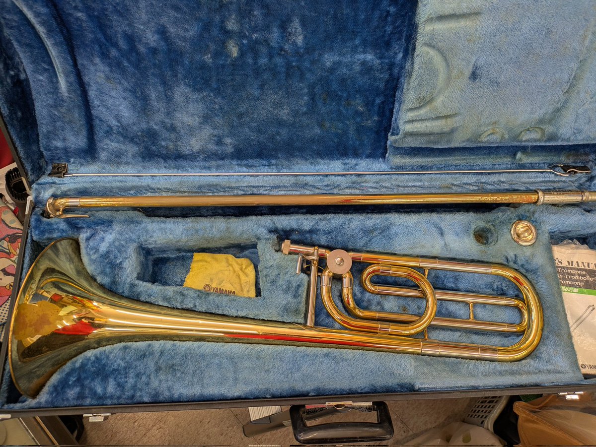 🎺ヤマハ トロンボーン YSL-648 買取しました🎺 80年代の古いモデル