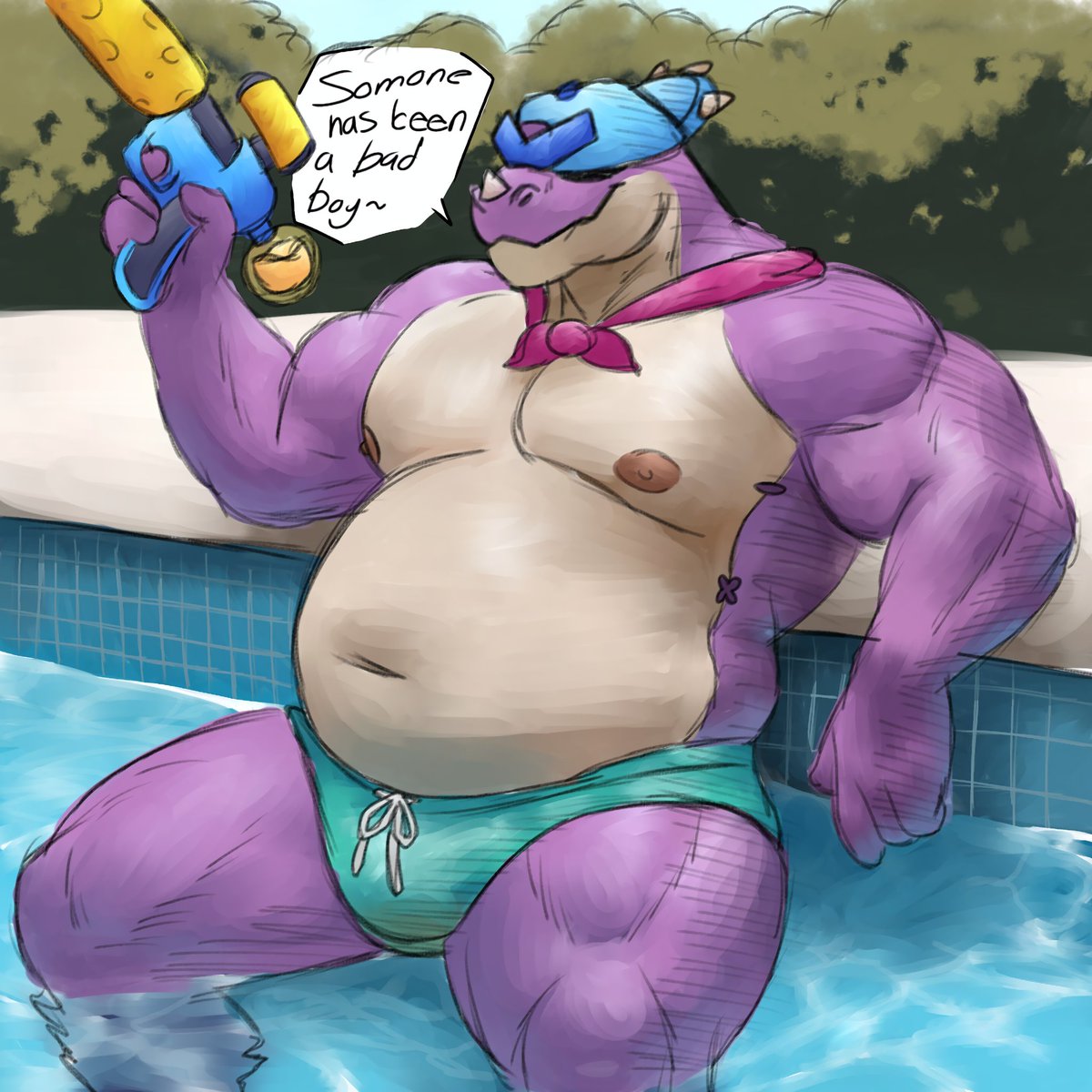 wuuu termine el dibujito del pierce, yo ese.