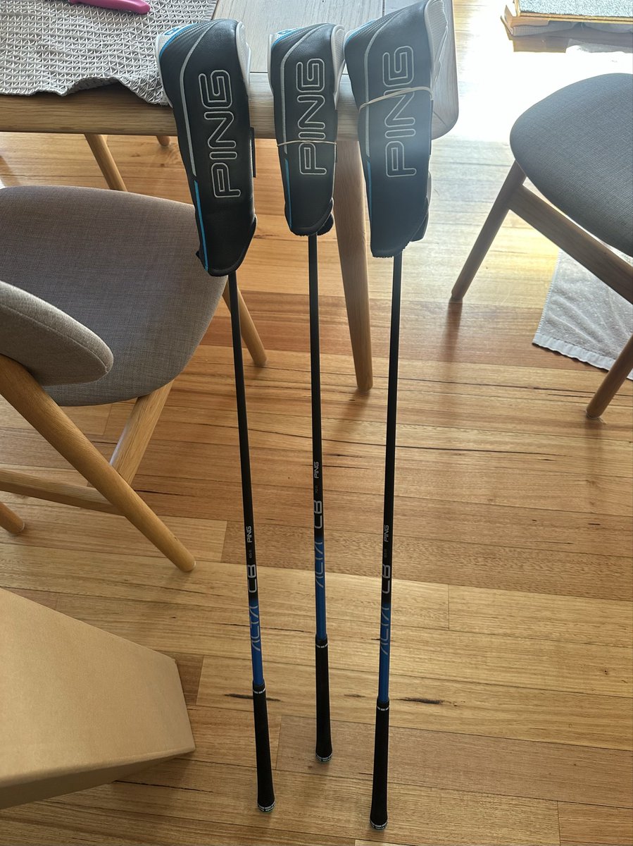 jarrodv's tweet photo. @ryanmouquegolf Early Xmas present 5w,7w,4H to go with my 430 driver, these things are weapons off the deck https://t.co/FlsZQX7RDJ