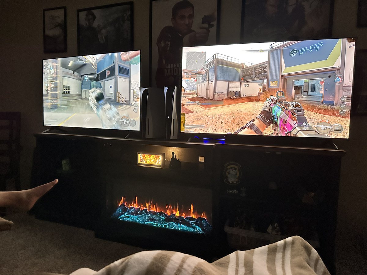 MeliSueBee's tweet photo. I have the most amazing husband!!  

I asked for a “Couple’s Game Room” so we can reign in retirement comfortably…. 

We still have some decorating, but I couldn’t be more excited or thankful ❤️ https://t.co/idW1RH3mJc