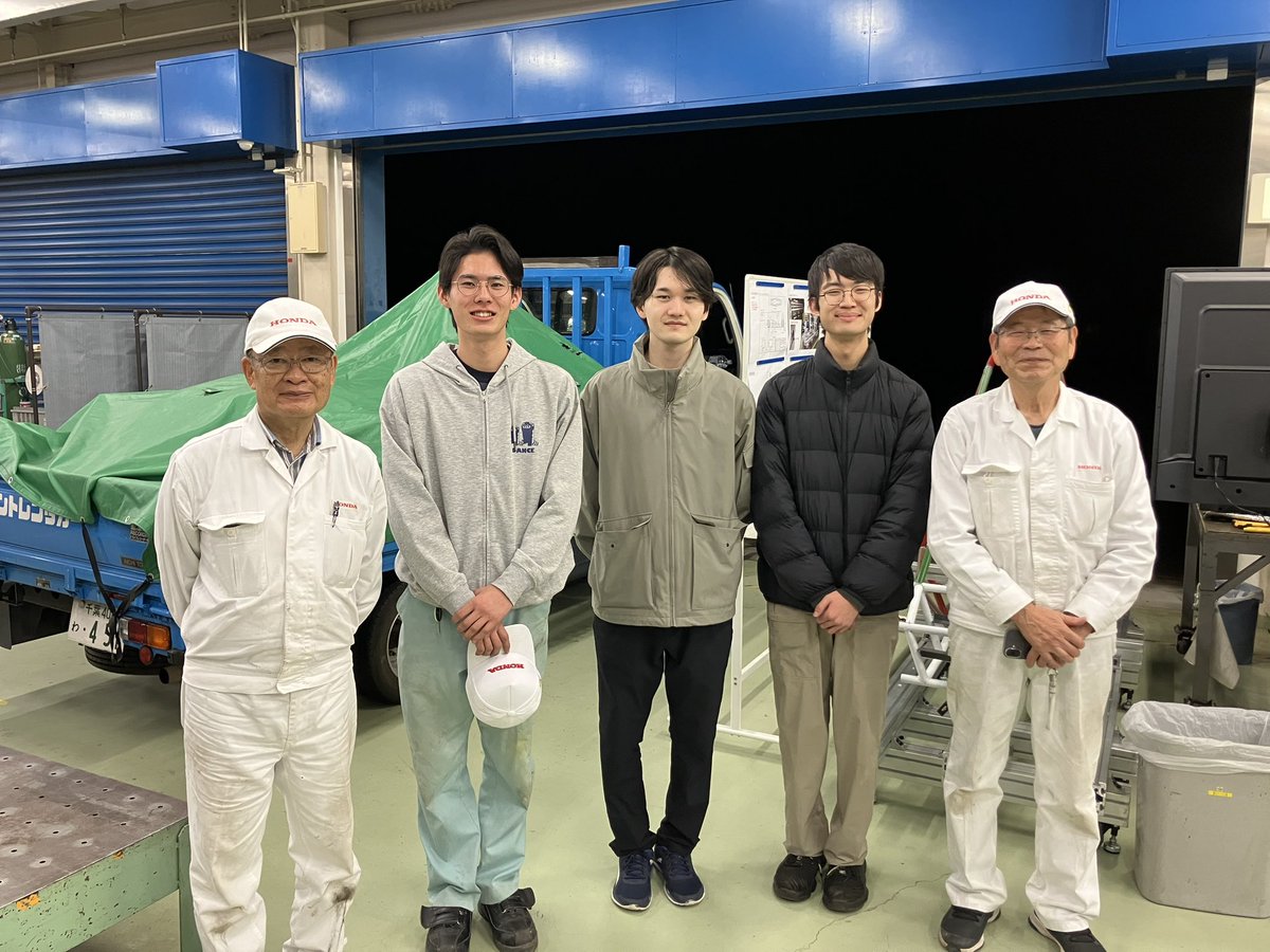 12月21日（日曜日）、本田技研工業株式会社様（<a href="/HondaJP/">Honda 本田技研工業</a> ）にご協力いただき、2025年度マシンの様々な車両特性について測定を行いました。
弱い部分を明らかにすることができたので、今後の設計、製作で活かしてまいります。
この度はありがとうございました。

#YNFP
#横浜国立大学
#fsae