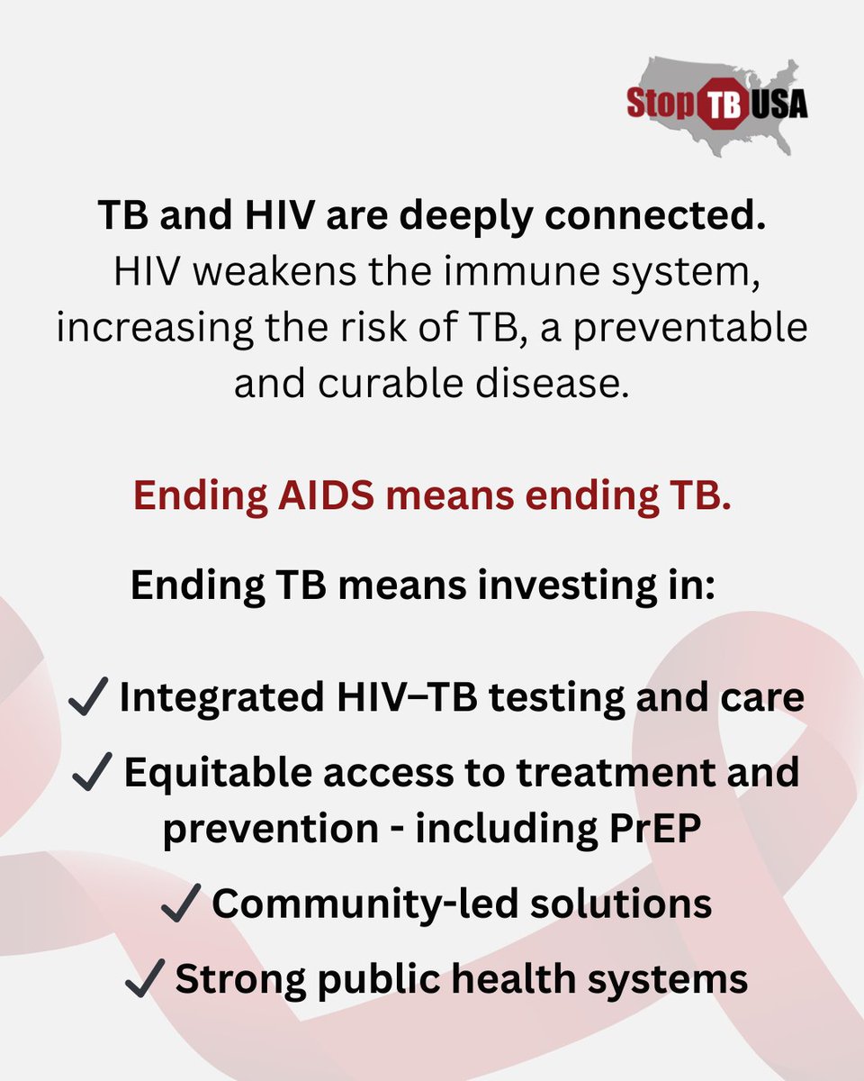 StopTBUSA's tweet photo. The holidays remind us of the power of community, and community is key to ending HIV and TB.

This #WorldAIDSMonth, we’re calling for equity, access, and action. https://t.co/4D7Jhw4TwF