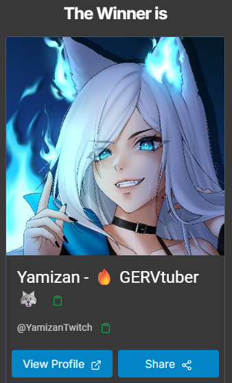 YuemiVT's tweet image. the winners are @YamizanTwitch and @Luna_Raine_Art !! congratulations!! I'll be reaching out very soon to get updated reference photos 💙

tysm to everyone who participated in my first art raffle, will definitely host another soon (˶˃ ᵕ ˂˶) .ᐟ.ᐟ