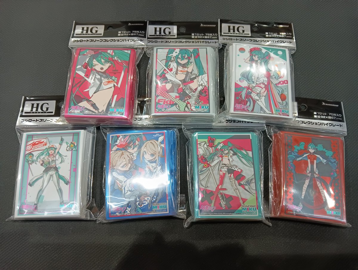 入荷情報】 本日発売のキャラクタースリーブ入荷しました！ 只今より