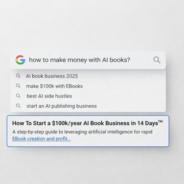 95% of people use ChatGPT like a Google search.

But I used it to build a 90-page eBook.

Now it's making $2,300/month.

Here's how to use AI to create and launch your first $5,000 eBook in 6 steps:

(Free system doc at the end)

1/ Don't write about what you like.

Skip fiction.