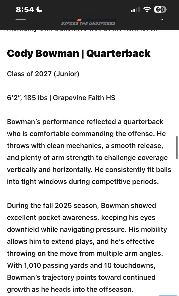 Cody Bowman tweet media