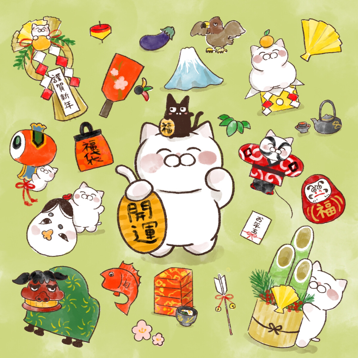 yamatokotobacat's tweet image. 今年も良いことある🐾