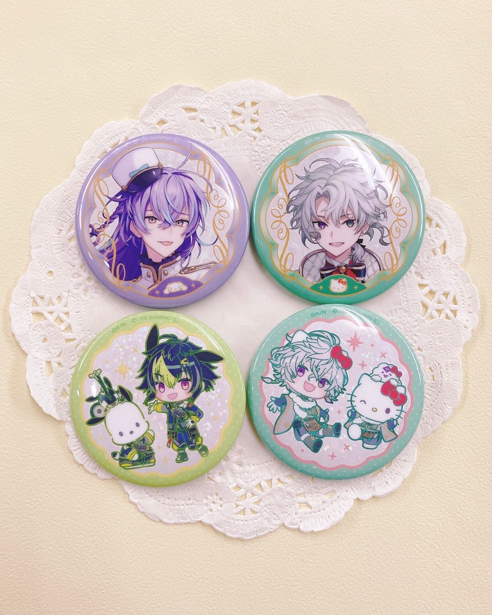 にじさんじ Dytica✕サンリオ ランダムキラキラ缶バッジ 星導ショウ 10個